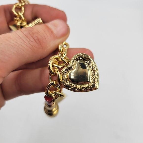 Dolce & Gabbana Gold-Tone Makeup Charm Bracelet - Picture 8 of 16